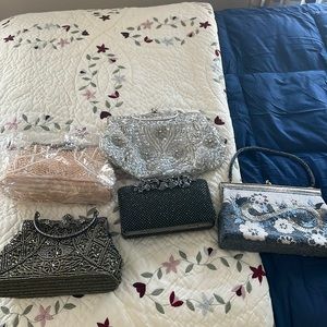 Bridal bags beaded